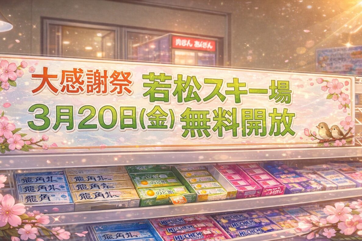 春のビッグイベント開催！　3月20日（金）限定！　入場無料で大開放！